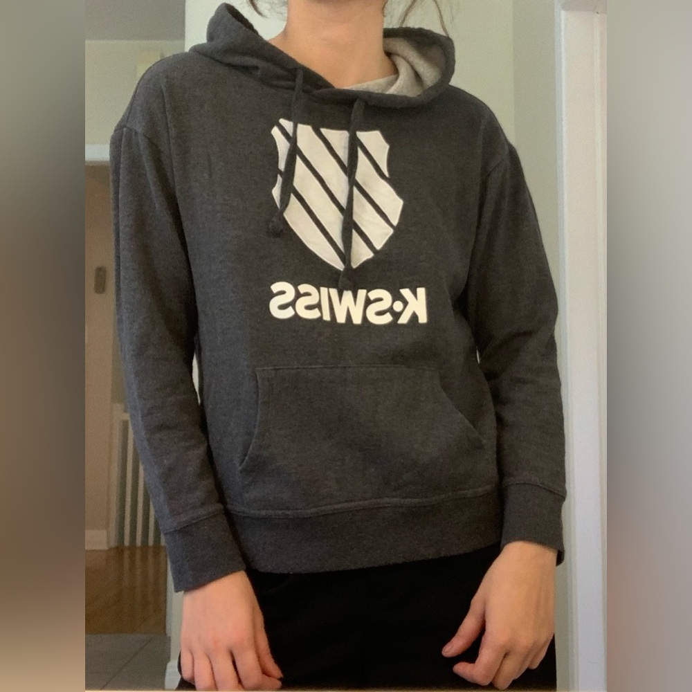 k-Swiss Grey Hoodie